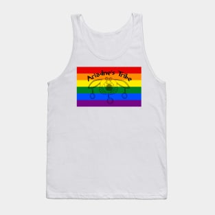 Ariadne's Tribe Rainbow Flag Logo Tank Top